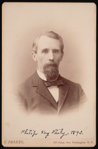 صورة لفيليب كي رايلي 1829-1910 ، 1892. بواسطة تشارلز باركر