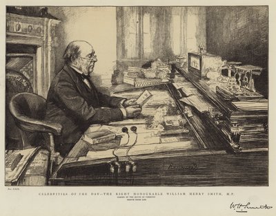 مشاهير اليوم ، الرايت أونرابل وليام هنري سميث ، عضو البرلمان بواسطة Charles Paul Renouard