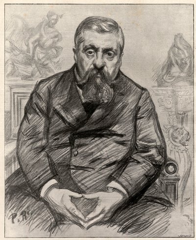 صورة تشارلز ألكسندر دوبوي (1851-1923) ، رجل الدولة الفرنسي. بواسطة شارل بول رينوارد