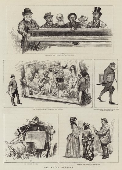 الأكاديمية الملكية بواسطة Charles Paul Renouard