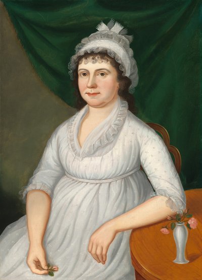 هانا ليمون كوركوران (السيدة توماس كوركوران)، حوالي 1802-1810 (زيت على قماش) بواسطة تشارلز بيل بولك
