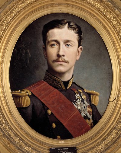 صورة للأمير الإمبراطوري يوجين لويس نابليون (1856-1879) ، ابن نابليون الثالث. لوحة تشارلز بوريون (القرن التاسع عشر) بواسطة تشارلز بوريون