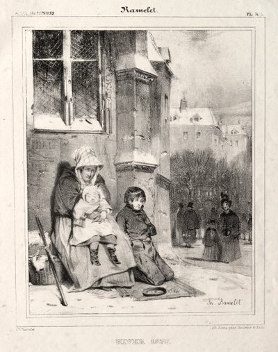 شتاء بواسطة Charles Ramelet