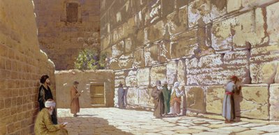 حائط المبكى في القدس 1872 بواسطة تشارلز روبرتسون
