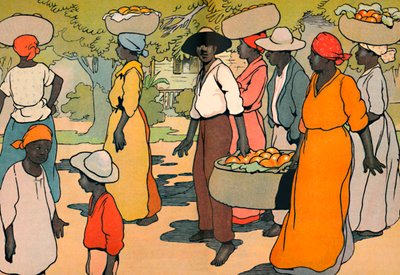 الذهاب إلى السوق 1912 بواسطة تشارلز روبنسون