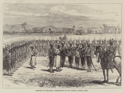 طريقة الشتائم في المجندين في جيشنا الهندي الأصلي بواسطة Sir John Charles Robinson