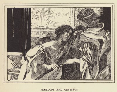 بينيلوب وأوديسيوس بواسطة Sir John Charles Robinson