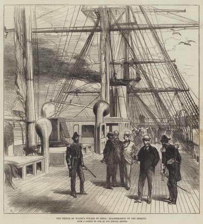 رحلة أمير ويلز إلى الهند ، ربع سطح سيرابيس بواسطة Sir John Charles Robinson