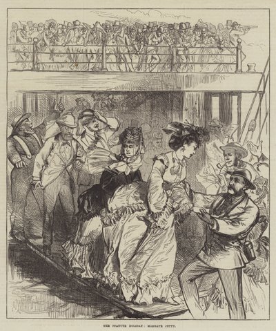 عطلة التمثال ، مارغيت جيتي بواسطة Sir John Charles Robinson