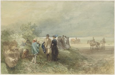 على ساحل Zuiderzee بواسطة تشارلز روتشوسن