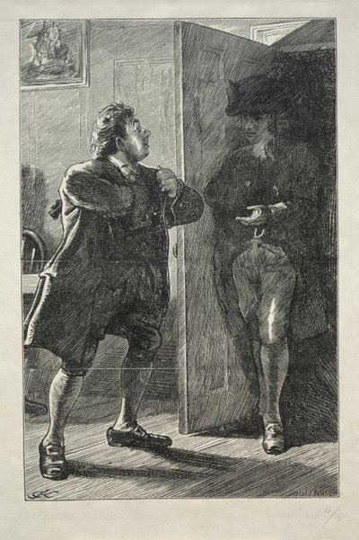 عطلة الممثلين ، 1867. بواسطة تشارلز صموئيل كين