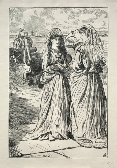 ليدي نيللي - اللعوب ، 1865. بواسطة تشارلز صموئيل كين