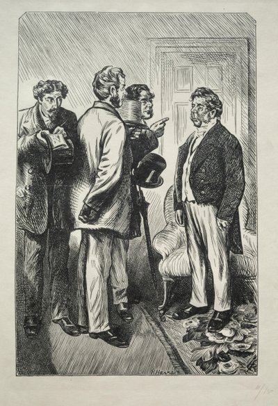 تركيا عيد الميلاد لدينا ، السيد Bobsby المعنية ، 1868. بواسطة تشارلز صموئيل كين