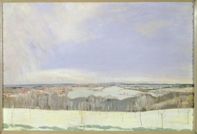Weald Winter (درجة الحرارة على اللوحة) بواسطة تشارلز سيمز