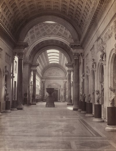 الفاتيكان: غاليري نوفو براتشيو ، ج. 1860. بواسطة تشارلز سولييه