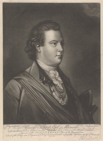 جورج كيبل ، إيرل ألبيمارل الثالث بواسطة Charles Spooner