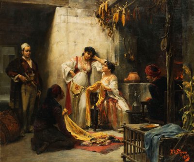 القدس - Cote de la Porte de Jaffe ، بواسطة تشارلز تيودور فرير