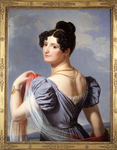 صورة آن بوتيه ، المعروفة باسم مادموزيل مارس (1779 - 1847) ، الممثل الفرنسي. لوحة تشارلز ثيفينين ، التي عُرضت لأول مرة في المعرض العالمي لعام 1900. بواسطة تشارلز ثيفينين