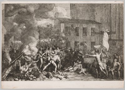 اقتحام الباستيل ، 14 يوليو 1789 ، 1790. بواسطة تشارلز ثيفينين