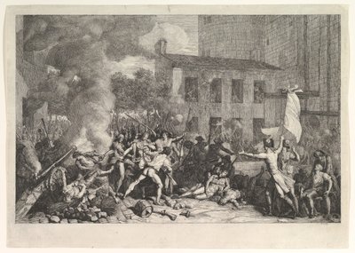 اقتحام الباستيل في 14 يوليو 1789 الاستيلاء على الباستيل في 14 يوليو 1789 ، كاليفورنيا. 1793. بواسطة تشارلز ثيفينين