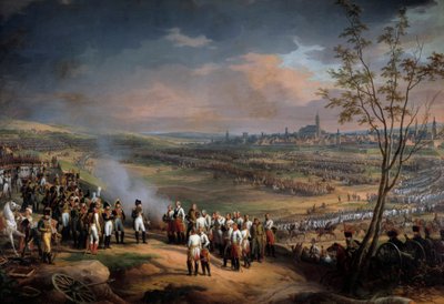 استسلام مدينة أولم في 20/10/1805 ، تلقى الإمبراطور نابليون الأول استسلام الجنرال ماك ديتيل. لوحة تشارلز تيفينين (1764-1838) 1815 صن. 2،48 × 382 م - استسلام مدينة أولم في 20 أكتوبر 1805 ، الإمبراطور نابليون الأول بواسطة تشارلز ثيفينين