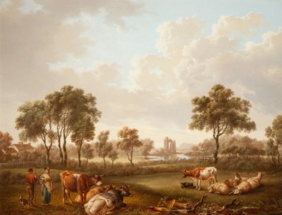 مناظر طبيعية بأشكال ، 1812 بواسطة تشارلز تاون