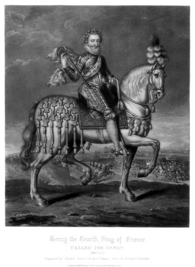 هنري الرابع ، ملك فرنسا ، 1816. بواسطة تشارلز تورنر