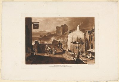 موربيث ، نورثمبرلاند ، من Liber Studiorum ، 1809 بواسطة تشارلز تورنر