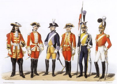 زي الجيش الفرنسي: الخيول الخفيفة بواسطة تشارلز فيرنييه