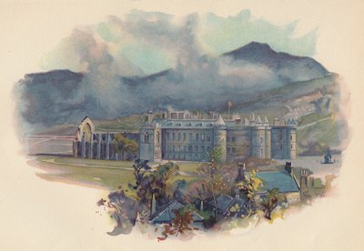 قصر هوليرود ، c1890 بواسطة تشارلز ويلكنسون