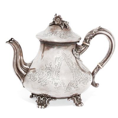 إبريق شاي فيكتوري ، 1849 بواسطة تشارلز وستورر ريلي