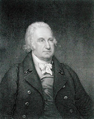 جون إيغر هوارد (1752-1827) نقش بواسطة جون فرانسيس يوجين برودهوم (1800-92) (نقش) بواسطة تشيستر (بعد) هاردينغ