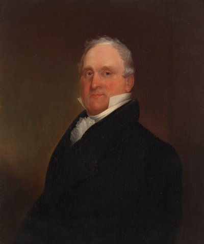 المحترم جيمس لانمان (1769-1841) ، بكالوريوس. 1788 ، ماجستير 1791 بواسطة Chester Harding