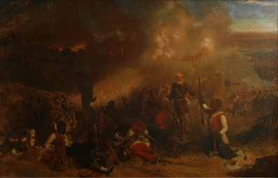 معركة توبابيسيلونج ، 1866 بواسطة شوفالييه لويس ويليام ديسانجس