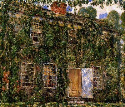 Home Cottage ، إيست هامبتون ، حوالي عام 1916 (زيت على قماش) بواسطة تشايلد فريدريك حسام