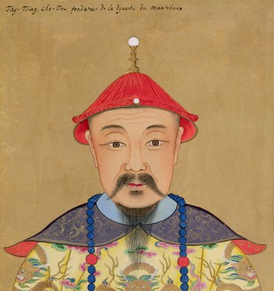 صورة تاي تسين تشي تسو (1638-61) بواسطة Chinese School