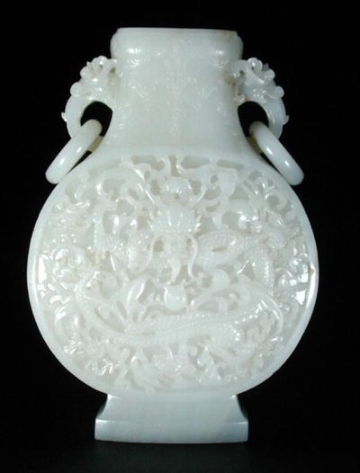 قارورة القمر الإمبراطوري ، Qianlong بواسطة المدرسة الصينية المدرسة الصينية