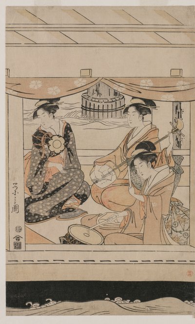 حفلة على قارب المتعة Kawaichimaru بواسطة تشوبونساي إيسي