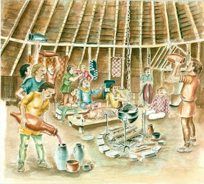 عيد سلتيك ، العصر الحديدي ، 1990-2010 بواسطة كريس إيفانز