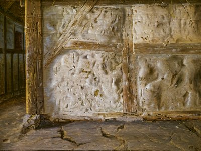 جدار مبيض بالليمون ونصف خشبي بواسطة كريستيان دالسجارد