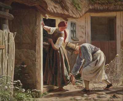 الفتاة مسكت في الشباك بواسطة Christen Dalsgaard