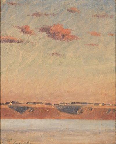 ليم فيورد في جوتلاند. يذاكر بواسطة Christen Dalsgaard