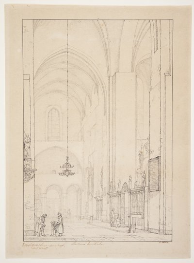 ناشر كتاب "Prospect of the interior of the transept of the north of the Arhus Cathedral" بواسطة كريستين كوبكي