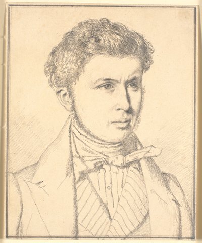 صورة لشقيق الفنان HPNKøbke (1812-39) بواسطة كريستين كوبكي