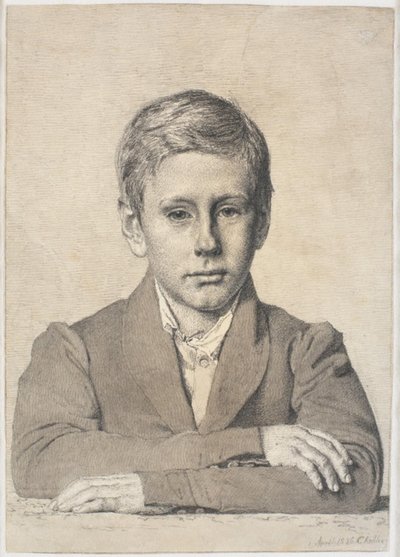 صورة للحطاب هنريك كلاوسن (1825-1904) عندما كان طفلاً بواسطة كريستين كوبكي