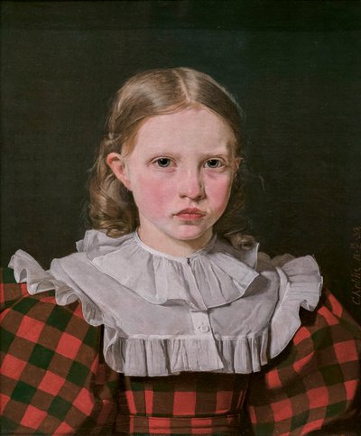 بورتريه لأدولفين كوبكه، أخت الفنان بواسطة كريستين شيليروب كوبكي