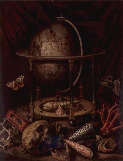 Vanitas Still Life (زيت على قماش) بواسطة Christiaan Luykx أو Luycks