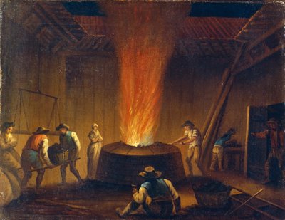 كابينة مصهر بيروم بواسطة كريستيان أوغست لورنتزن