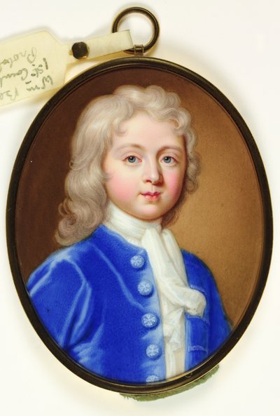 The Hon William Bentinck ، لاحقًا الكونت Bentinck (المينا) بواسطة Christian Friedrich Zincke