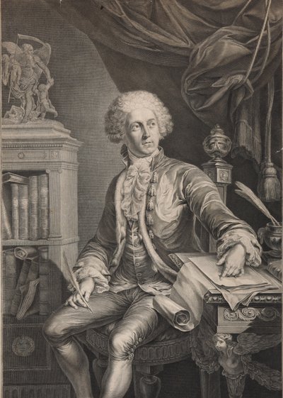 صورة للأمير ألكسندر ميشيلوفيتش بيلوسيلسكي-بيلوزيرسكي 1752-1809 ، الربع الأخير من القرن الثامن عشر الميلادي بواسطة كريستيان جوتليب شولتز